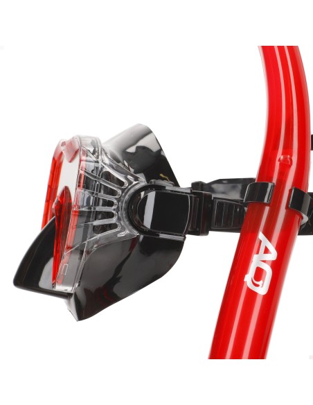 Set de óculos de mergulho adulto c/tubo e bolsa | Distria
