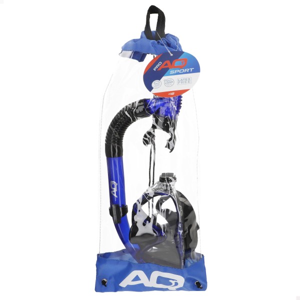 Set de óculos de mergulho adulto c/tubo e bolsa | Distria