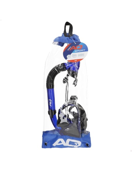 Set de óculos de mergulho adulto c/tubo e bolsa | Distria