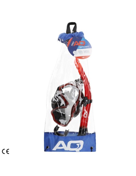 Set de óculos de mergulho adulto c/tubo e bolsa | Distria