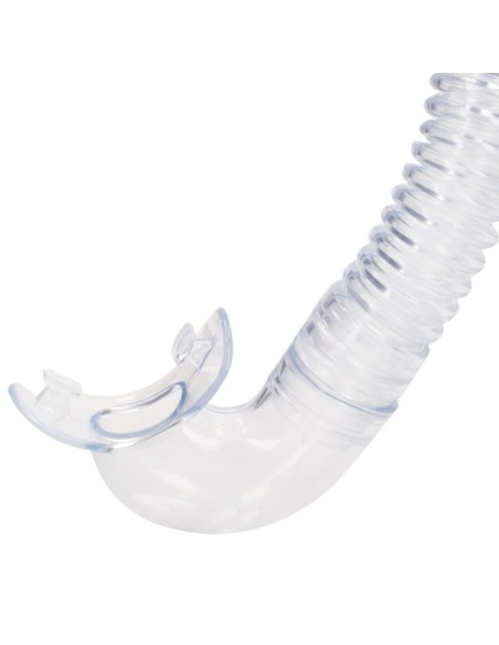Conjunto de óculos de mergulho para adultos com tubo azul e preto | Distria