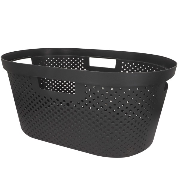 Cesto para roupa suja Infinity 40L cinzento | Distria