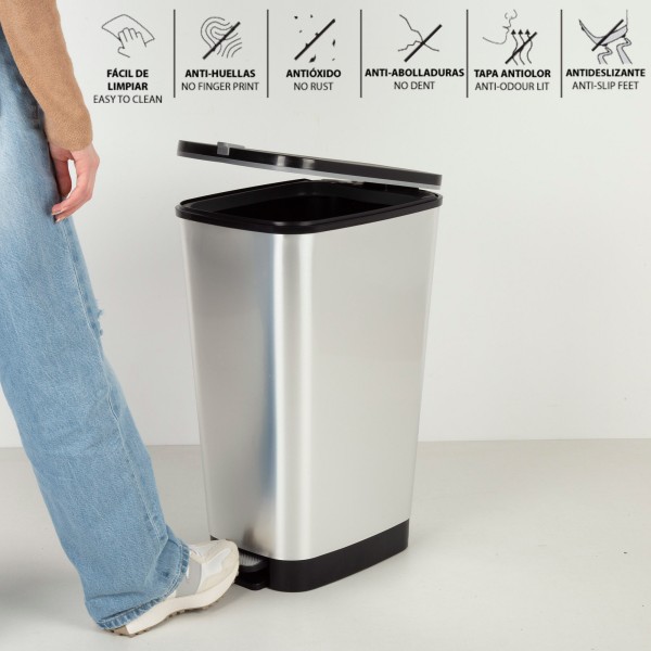 Caixote do lixo Curver Chic 45L | Distria