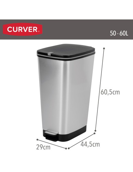 Caixote do lixo Curver Chic 45L | Distria