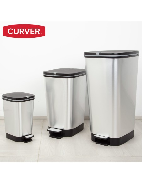Caixote do lixo Curver Chic 45L | Distria