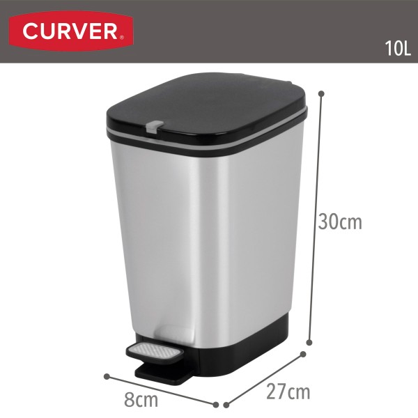Caixote do lixo Curver Chic Bin 6L | Distria