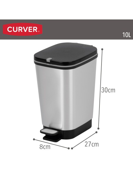 Caixote do lixo Curver Chic Bin 6L | Distria