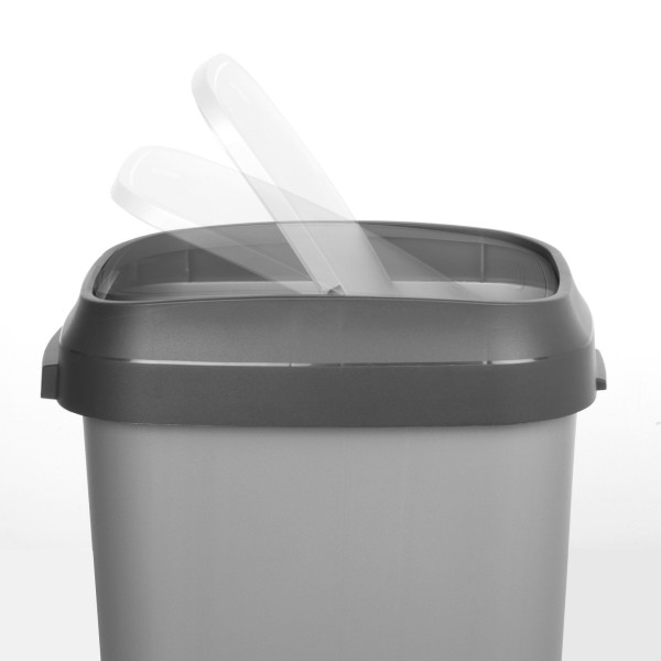 Caixote do lixo com tampa basculante 50L | Distria