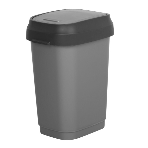 Caixote do lixo tampa basculante 30 a 35 l dupla oscilação | Distria
