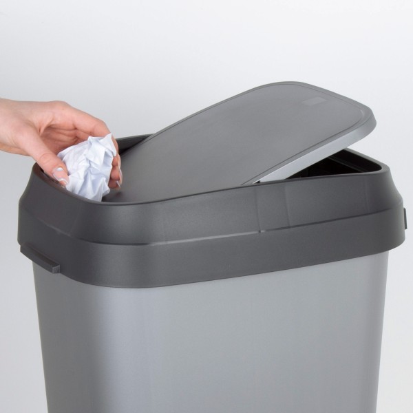 Caixote do lixo tampa basculante 30 a 35 l dupla oscilação | Distria
