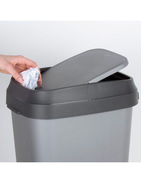 Caixote do lixo tampa basculante 30 a 35 l dupla oscilação | Distria
