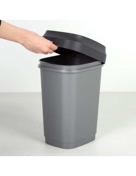 Caixote do lixo tampa basculante 30 a 35 l dupla oscilação | Distria