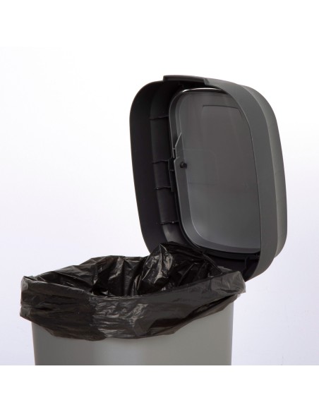 Caixote do lixo tampa basculante 30 a 35 l dupla oscilação | Distria