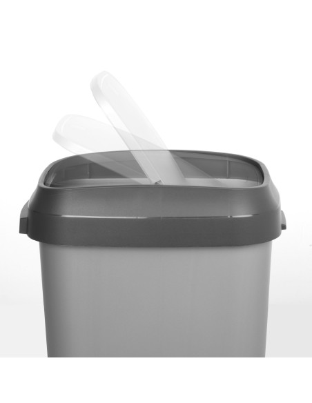 Caixote do lixo tampa basculante 30 a 35 l dupla oscilação | Distria