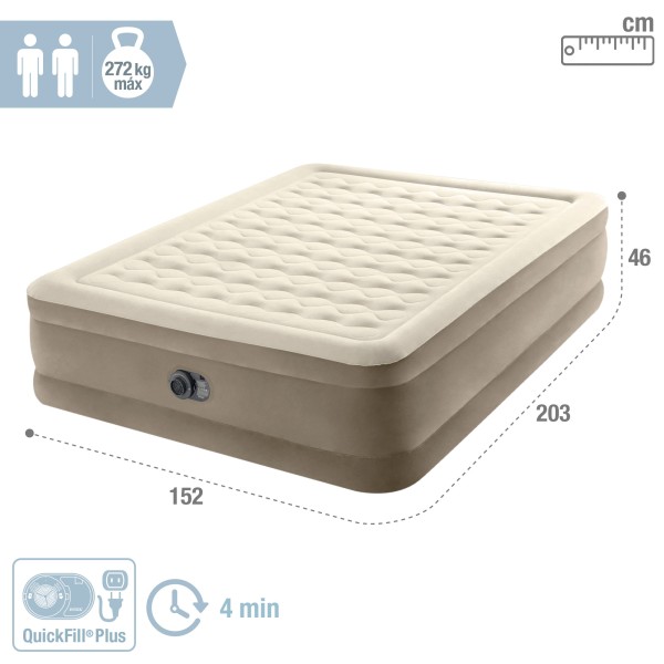Cama inflável INTEX para 2 com bomba | Distria