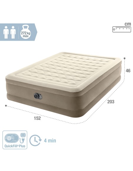 Cama inflável INTEX para 2 com bomba | Distria