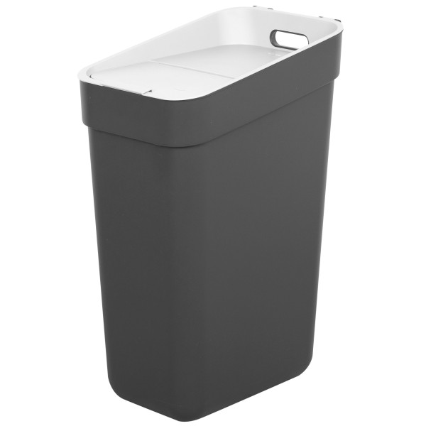 Caixote reciclagem Curver 30L cinzento | Distria