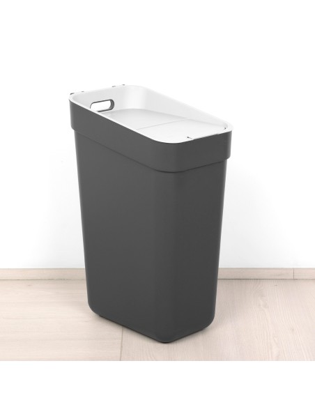 Caixote reciclagem Curver 30L cinzento | Distria