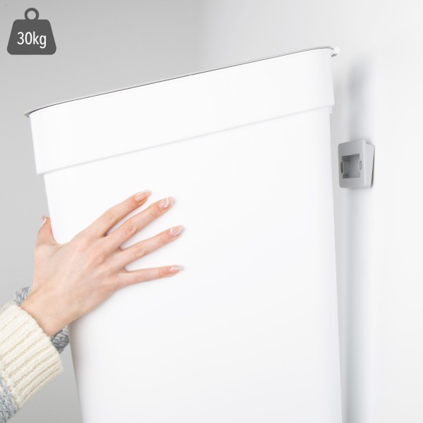 Caixote reciclagem Curver 30L branco | Distria