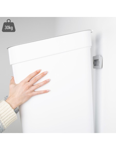 Caixote reciclagem Curver 30L branco | Distria