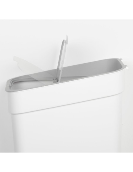Caixote reciclagem Curver 30L branco | Distria