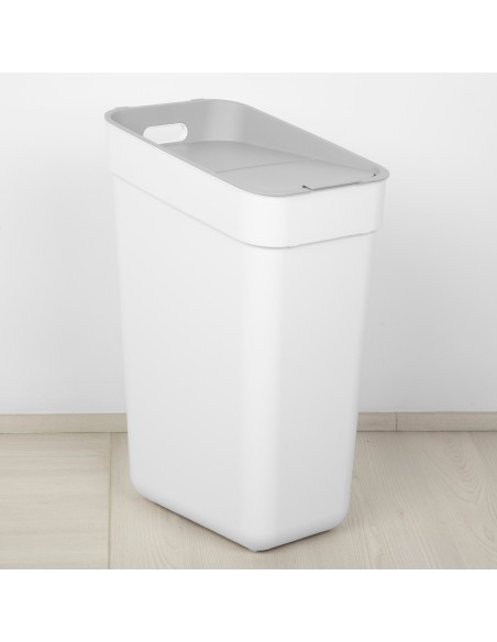 Caixote reciclagem Curver 30L branco | Distria