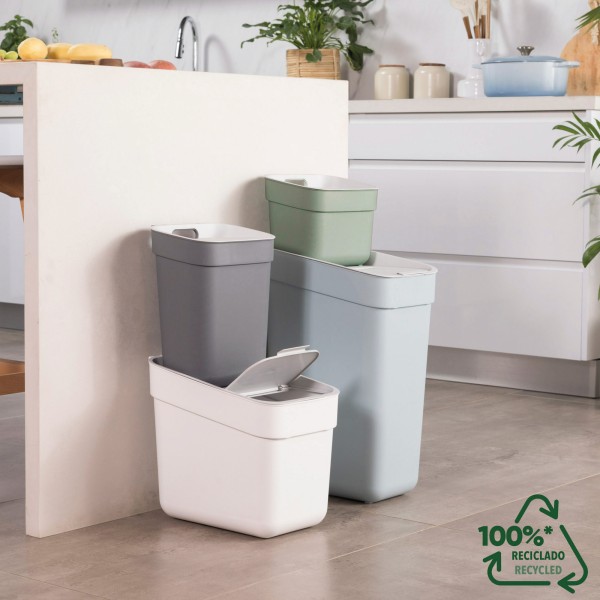 Balde de reciclagem Curver 30L verde | Distria