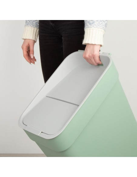 Balde de reciclagem Curver 30L verde | Distria