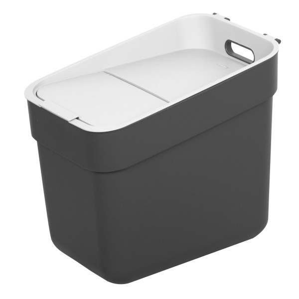 Caixote de reciclagem Curver 20L cinzento | Distria