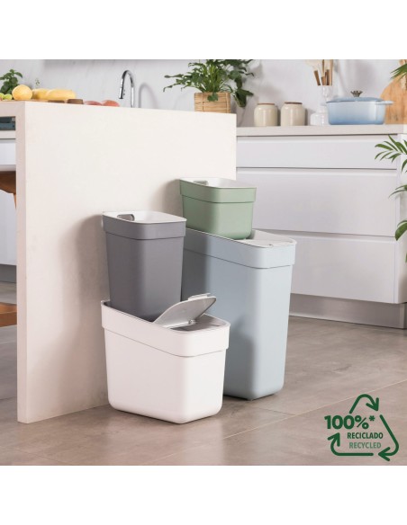 Caixote de reciclagem Curver 20L cinzento | Distria