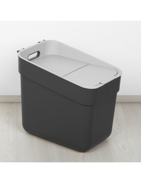 Caixote de reciclagem Curver 20L cinzento | Distria