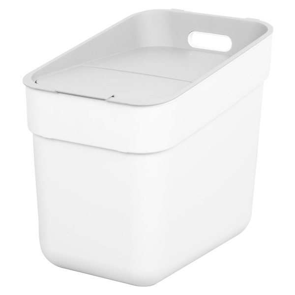 Caixote de reciclagem Curver 20L branco | Distria