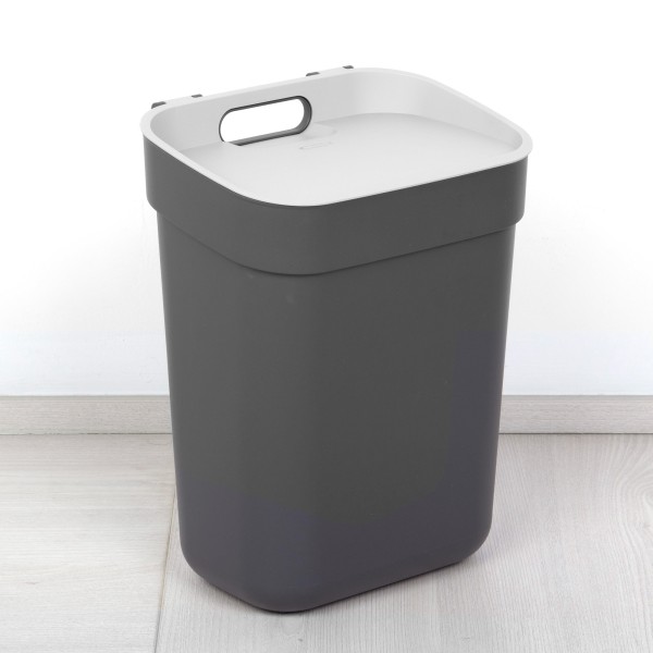 Caixote do lixo para reciclagem Curver 10L cinzento | Distria