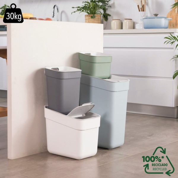 Caixote do lixo para reciclagem Curver 5L cinzento | Distria