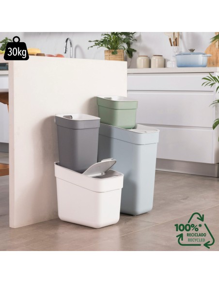 Caixote do lixo para reciclagem Curver 5L cinzento | Distria