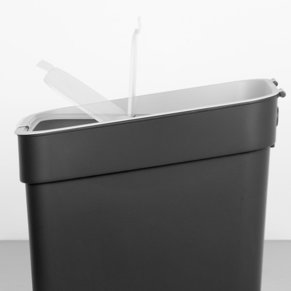Caixote do lixo para reciclagem Curver 5L cinzento | Distria