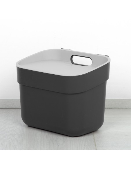 Caixote do lixo para reciclagem Curver 5L cinzento | Distria