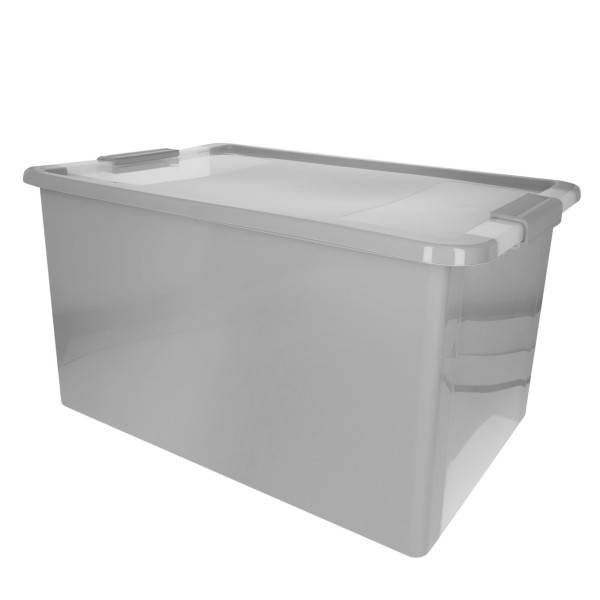 Caixa de arrumação Curver Bi-Box 40L cinzenta | Distria