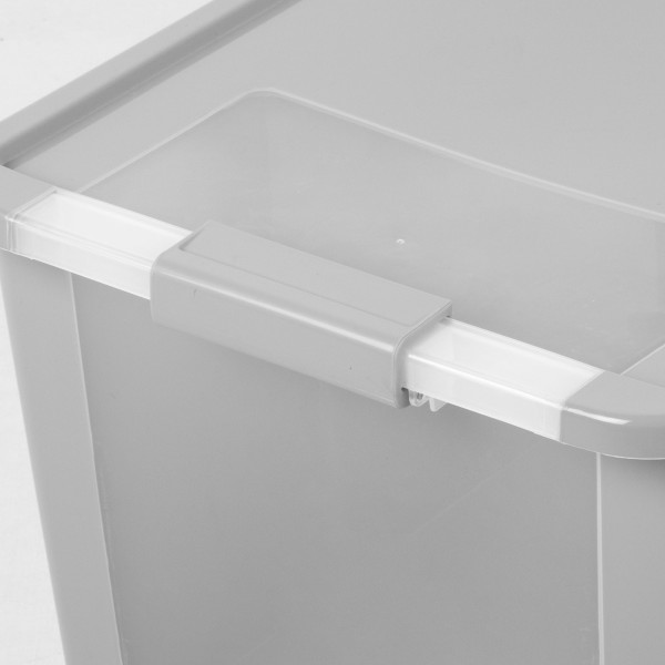 Caixa de arrumação Curver Bi-Box 40L cinzenta | Distria