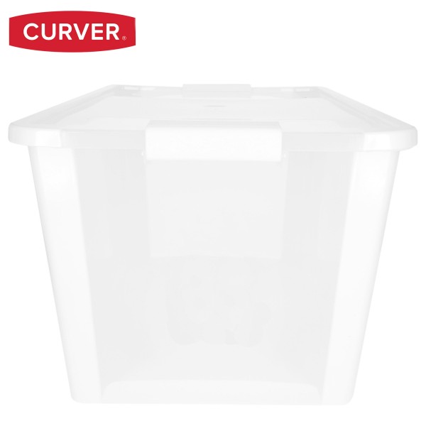 Caixa de arrumação Curver Bi-Box 40L branca | Distria