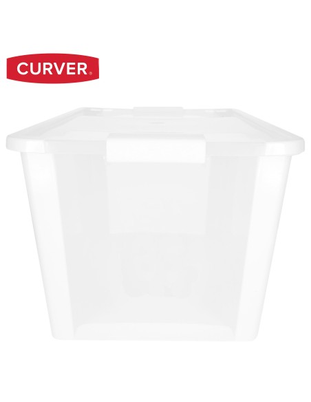 Caixa de arrumação Curver Bi-Box 40L branca | Distria