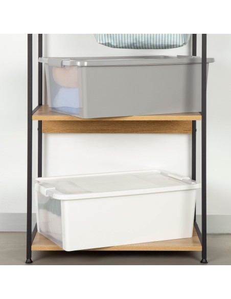 Caixa de arrumação Curver Bi-Box 26L cinzenta | Distria