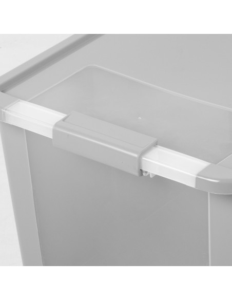 Caixa de arrumação Curver Bi-Box 26L cinzenta | Distria
