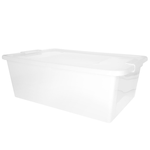 Caixa de arrumação Curver Bi-Box 26L branca | Distria