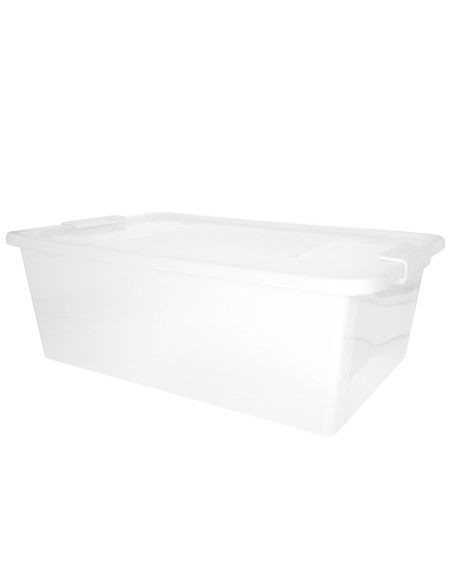 Caixa de arrumação Curver Bi-Box 26L branca | Distria