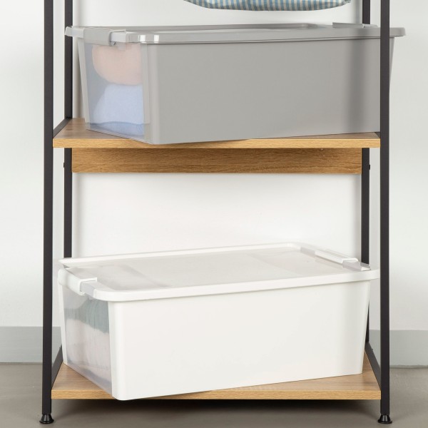 Caixa de arrumação Curver Bi-Box 26L branca | Distria