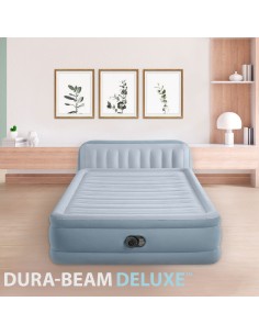 Cama inflável casal com cabeceira | Distrito 2