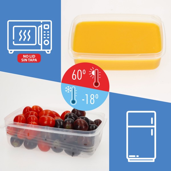 Max Home Pack 17 recipientes de plástico | Distria