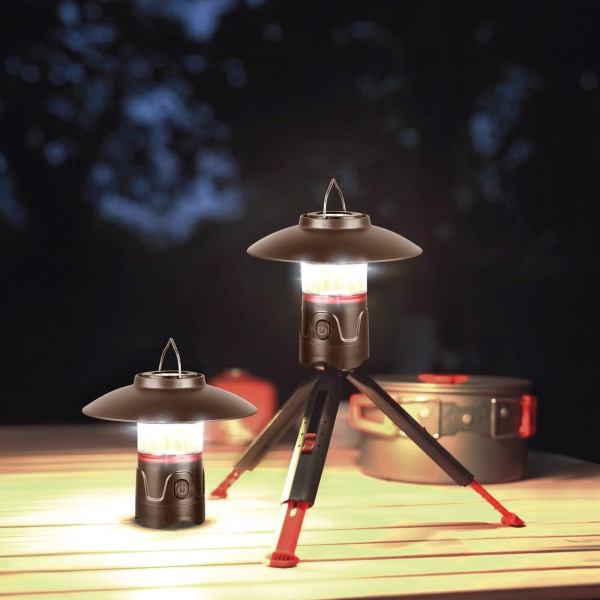 Lanterna USB para tripé LED e powerbank 220 lúmens | Distria
