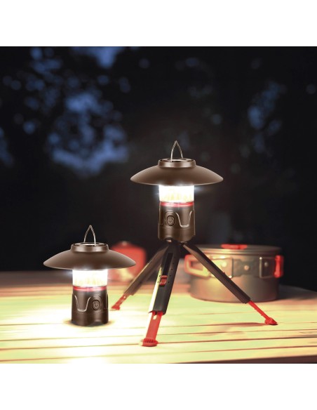 Lanterna USB para tripé LED e powerbank 220 lúmens | Distria